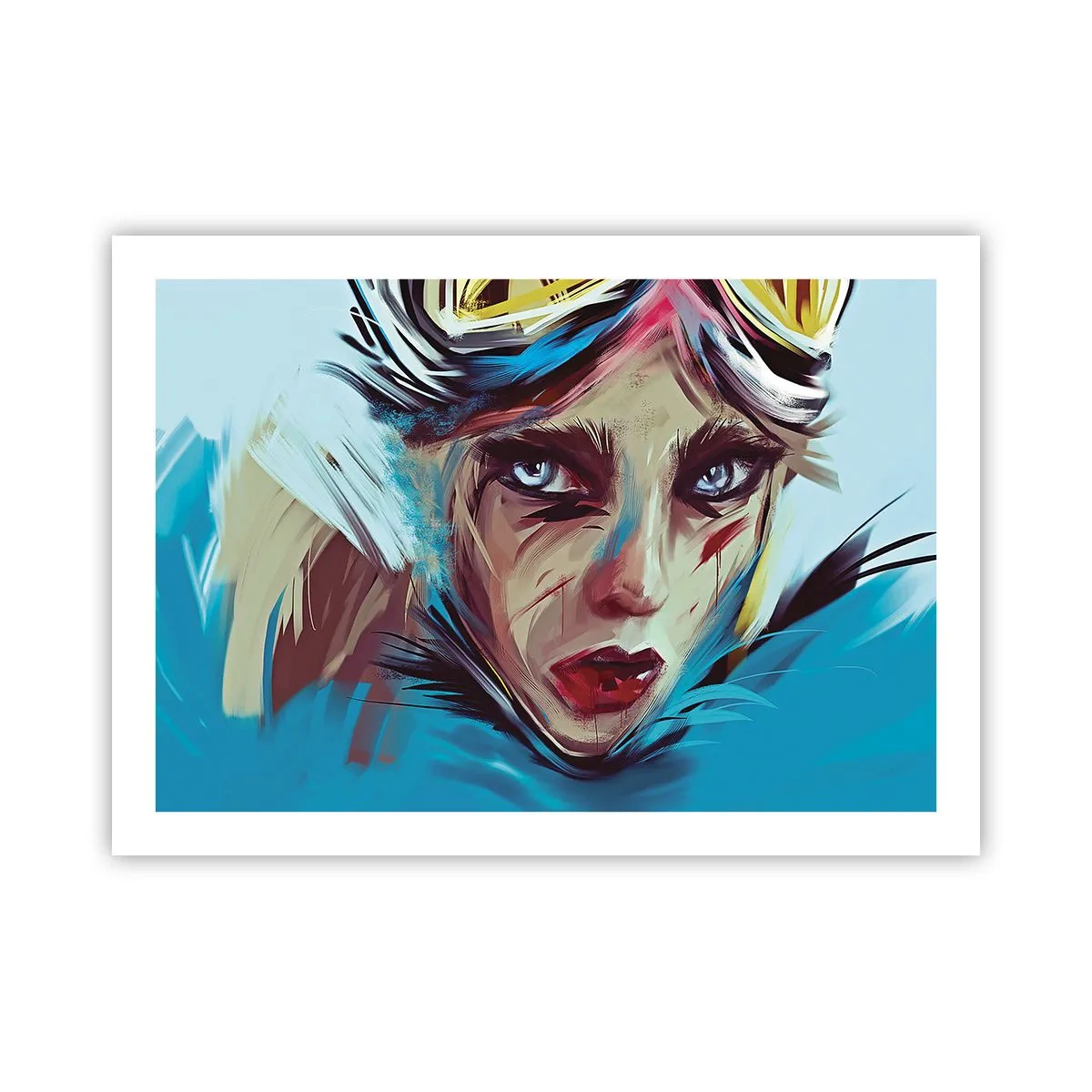 Poster - Războinica de drum - 70x50 cm