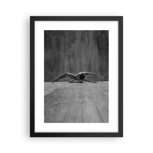 Poster în ramă neagră - Simetria găsită - 30x40 cm