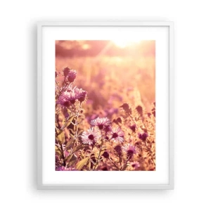 Poster în ramă albă - Înainte ca vara să plece - 40x50 cm