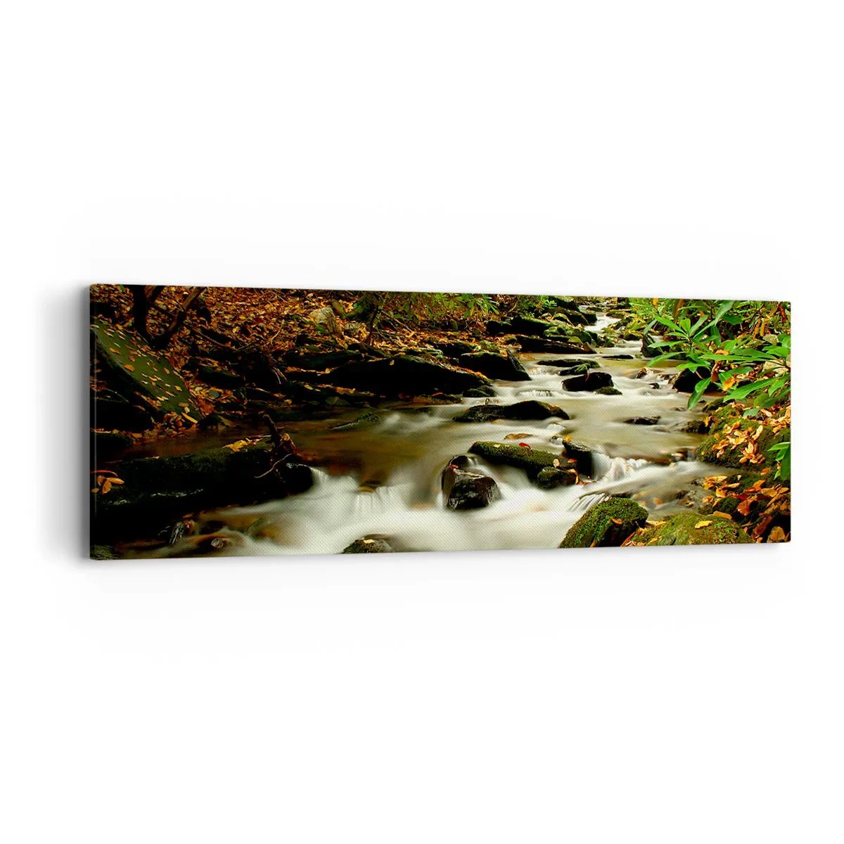 Tablou pe pânză - Ca argintul lichid - 90x30 cm