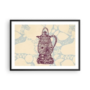 Poster în ramă neagră - Frumusețea vieții de zi cu zi - 70x50 cm