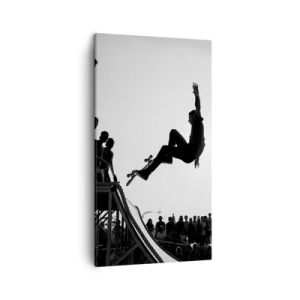 Tablou pe pânză - Eroi și spectatori - 45x80 cm