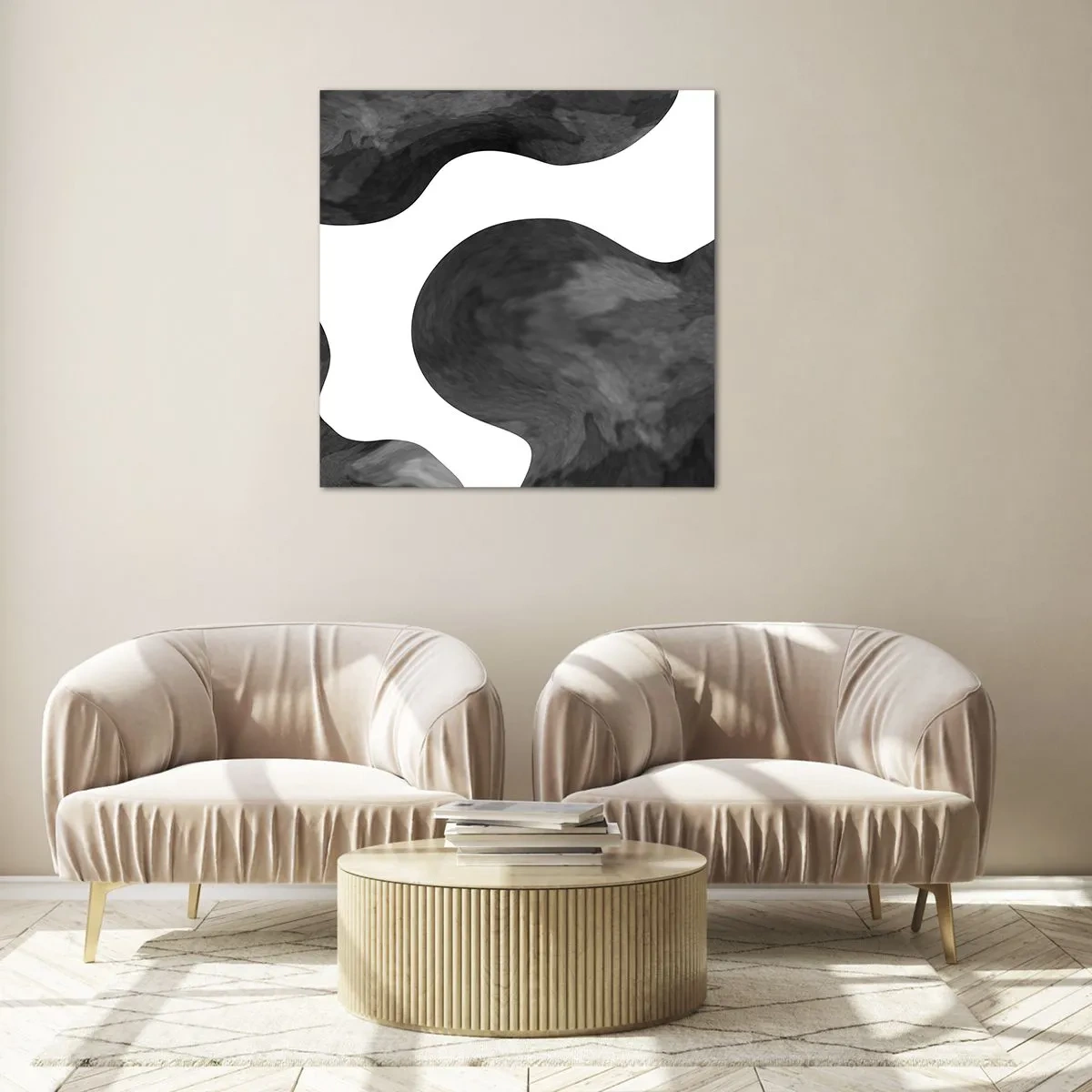 Tablou pe sticlă - Calea Lactee - 30x30 cm