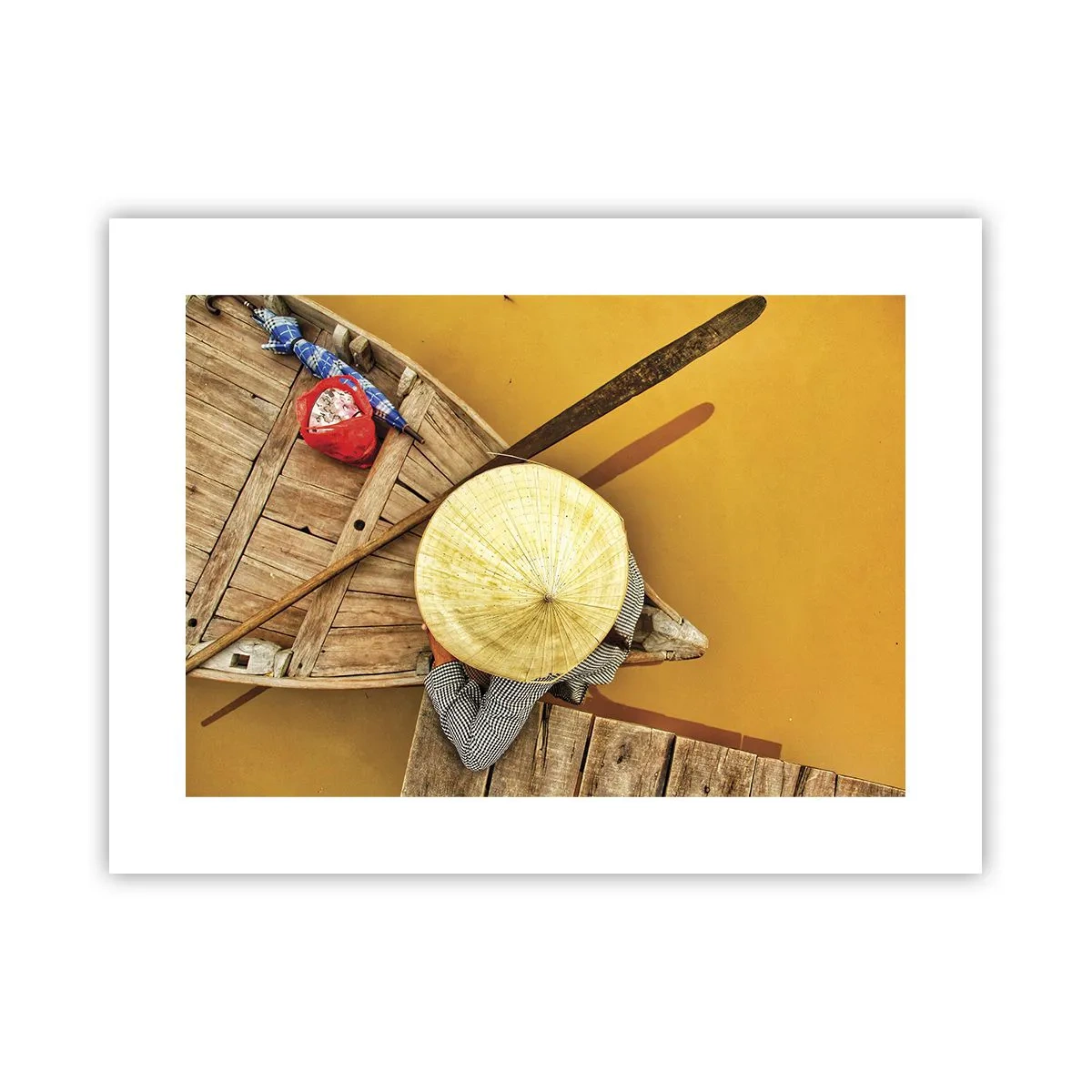 Poster - Viața pe râul galben - 40x30 cm