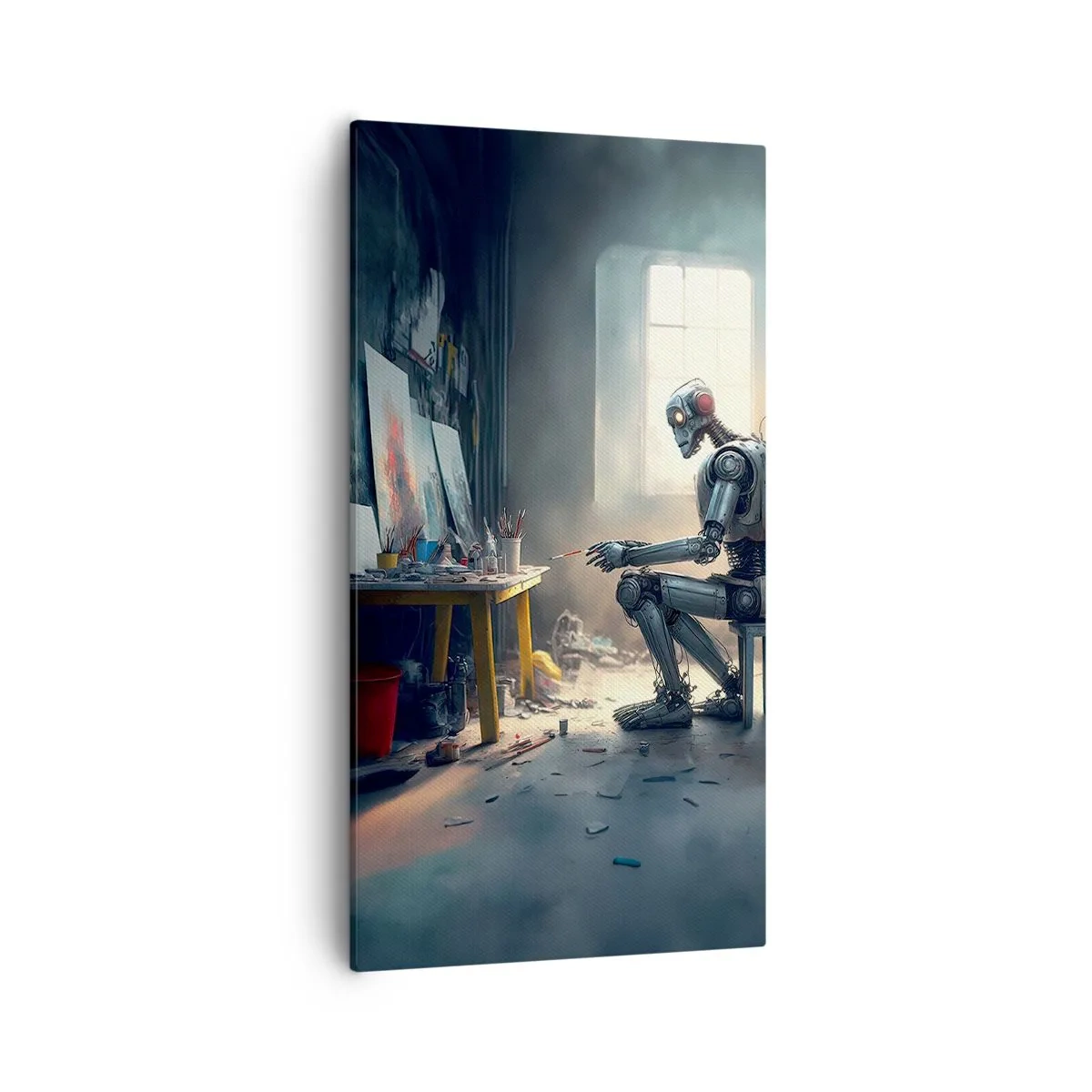 Tablou pe pânză - Actul de creație - 55x100 cm