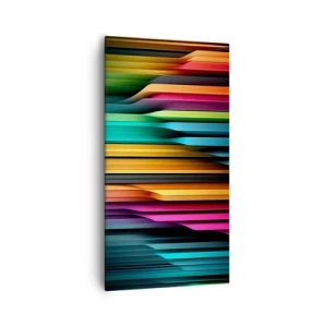 Tablou pe pânză - Orgă de lumină - 55x100 cm