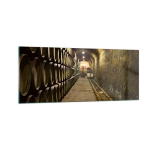 Tablou pe sticlă - Este bine să te întinzi - 100x40 cm