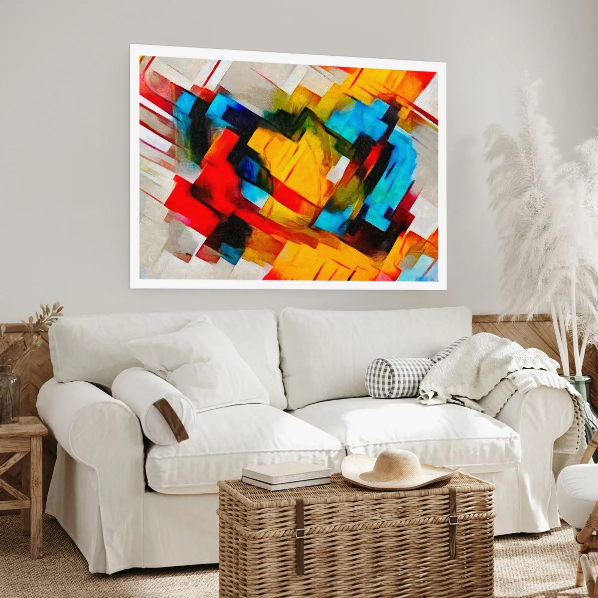 Poster - Sandviș multicolor - 50x40 cm