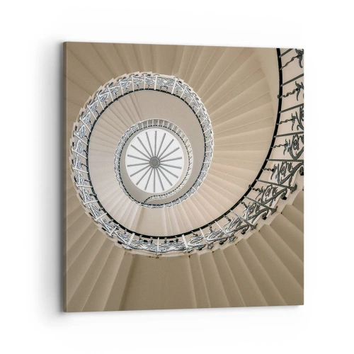 Tablou pe pânză - În interiorul cochiliei - 70x70 cm