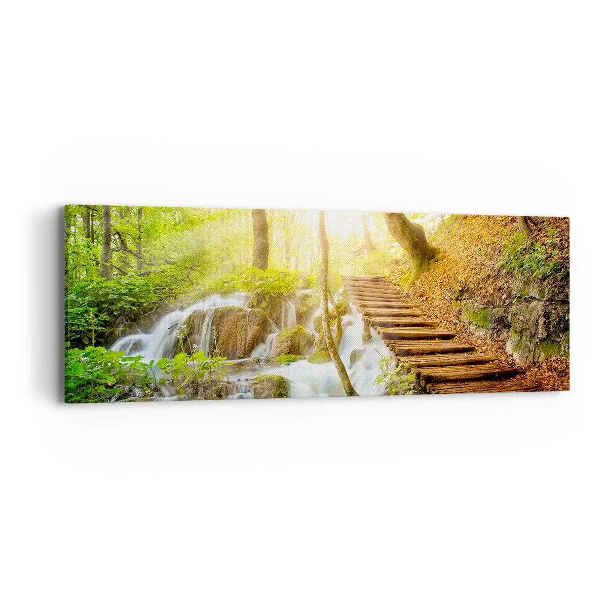 Tablou pe pânză - Răcirea dorită - 90x30 cm