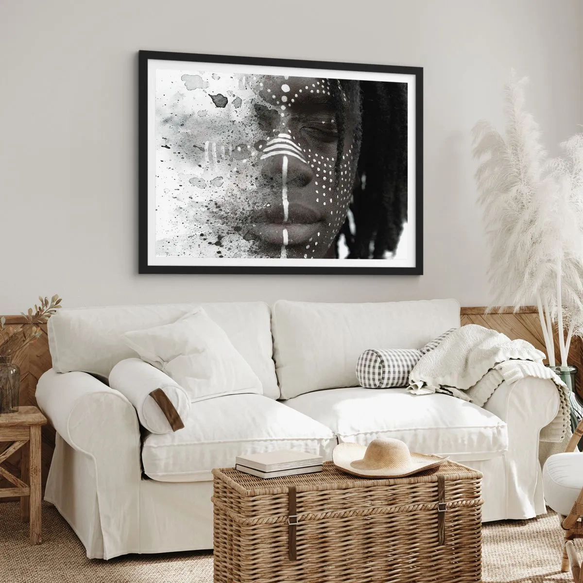 Poster în ramă neagră - Descoperă spiritul original - 70x50 cm
