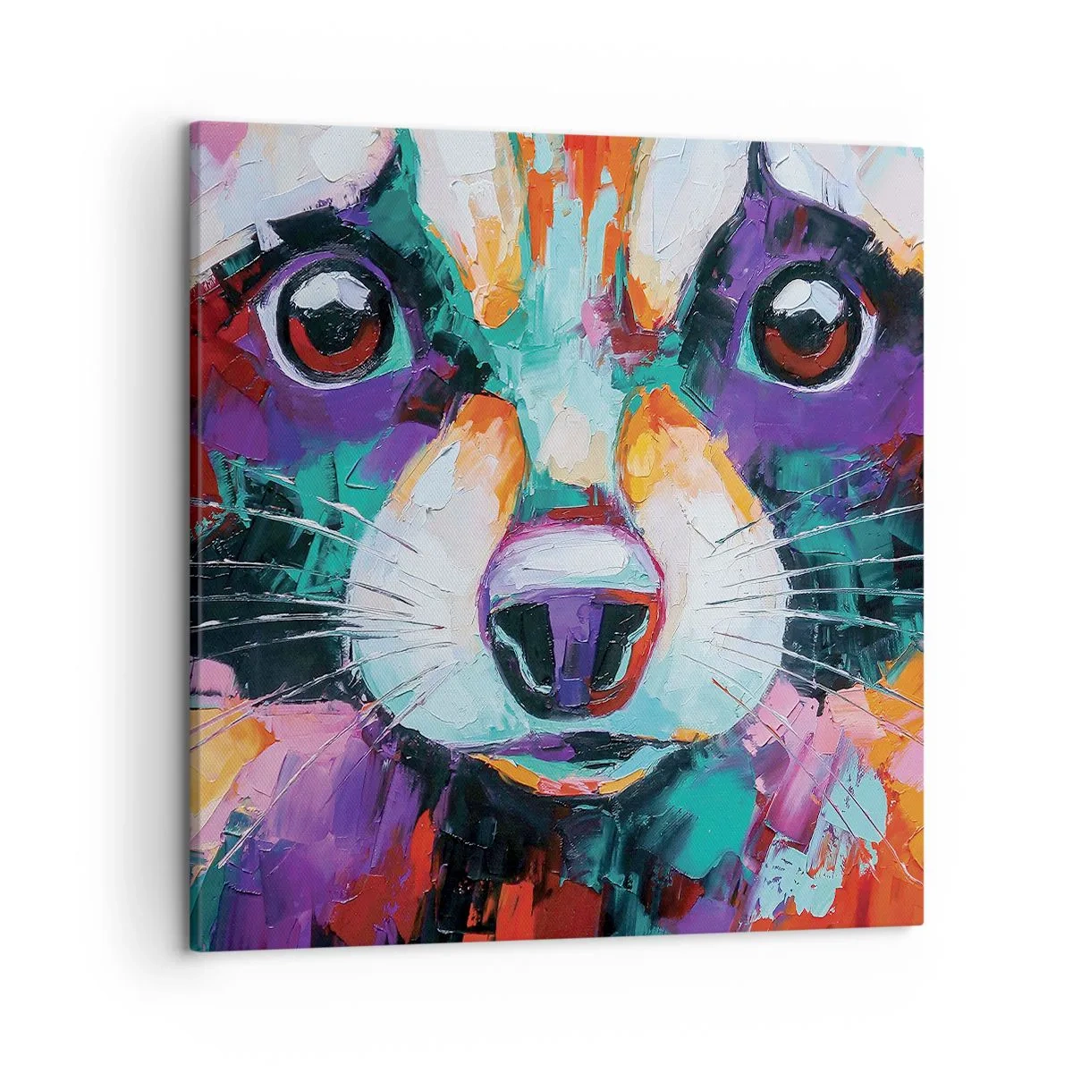 Tablou pe pânză - Doar emoții bune - 50x50 cm