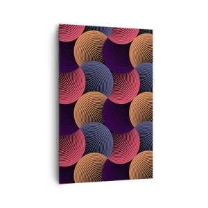 Tablou pe pânză - Într-un ritm de cerc - 80x120 cm