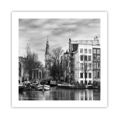 Poster - Amsterdam vibes - 50x50 cm