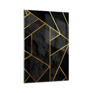 Tablou pe sticlă - Întuneric și lumină - 80x120 cm