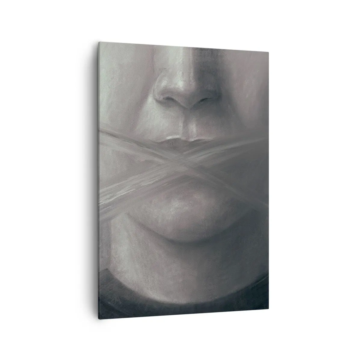 Tablou pe pânză - Nici un cuvânt - 70x100 cm