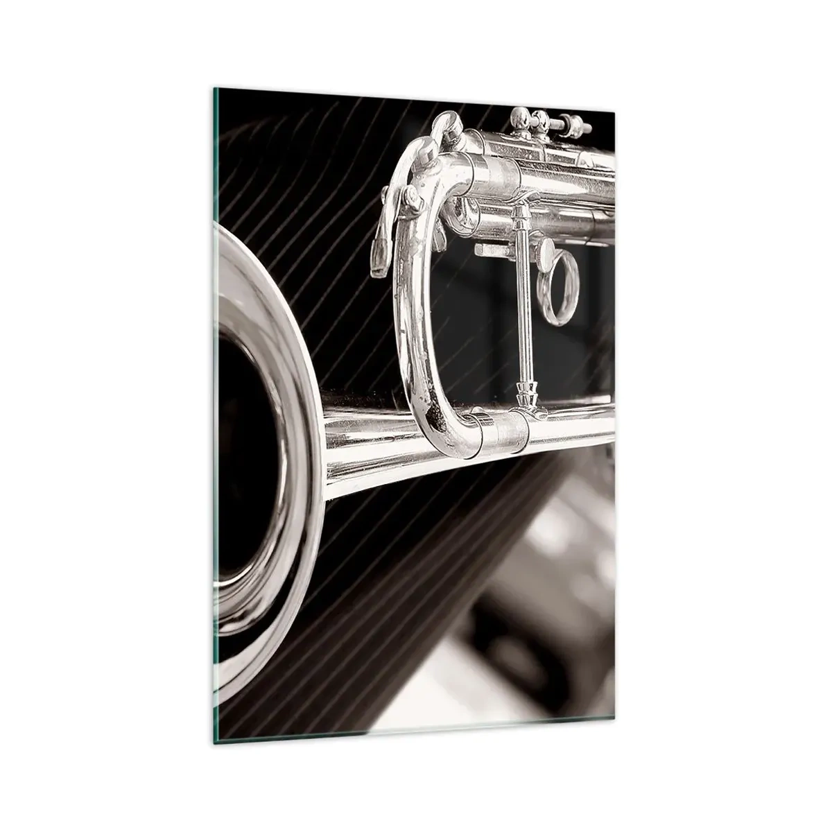 Tablou pe sticlă - O călătorie muzicală în anii `30 - 80x120 cm