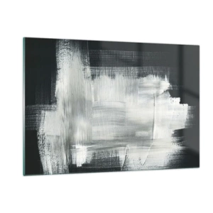 Tablou pe sticlă - Țesut vertical și orizontal - 120x80 cm