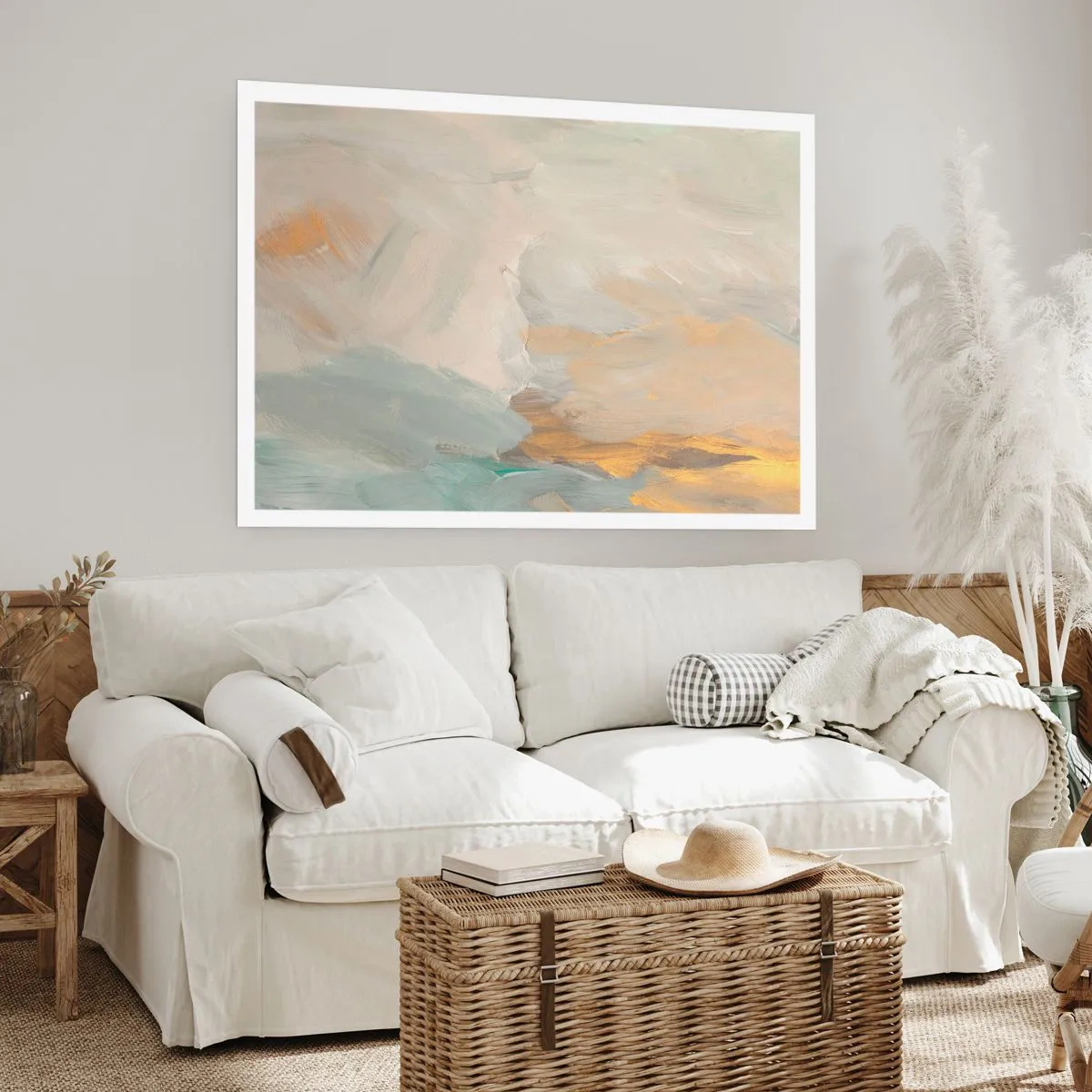 Poster - Abstracție - lumea blândeții - 91x61 cm