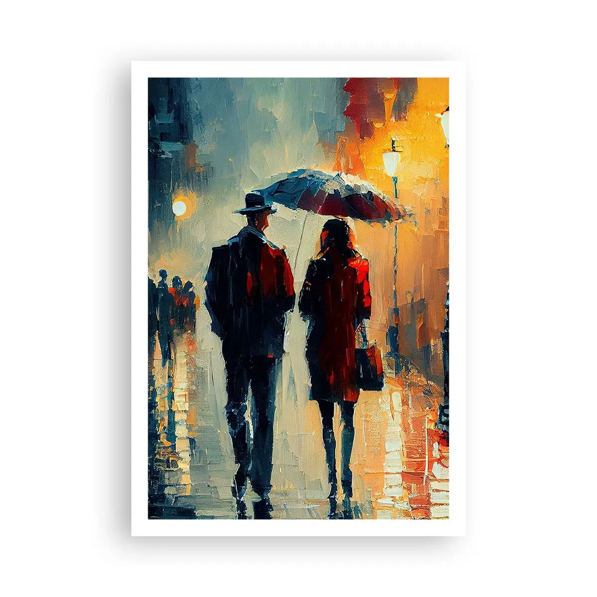 Poster - Poveste de dragoste urbană - 70x100 cm