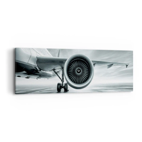 Tablou pe pânză - Ce putere! - 90x30 cm