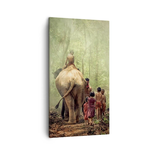 Tablou pe pânză - Noua Carte a Junglei - 45x80 cm
