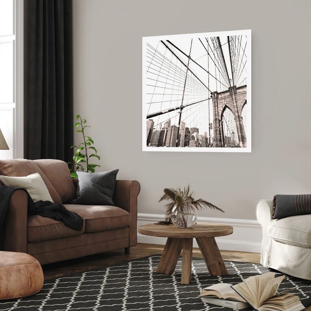 Poster - Catedrala din New York - 40x40 cm