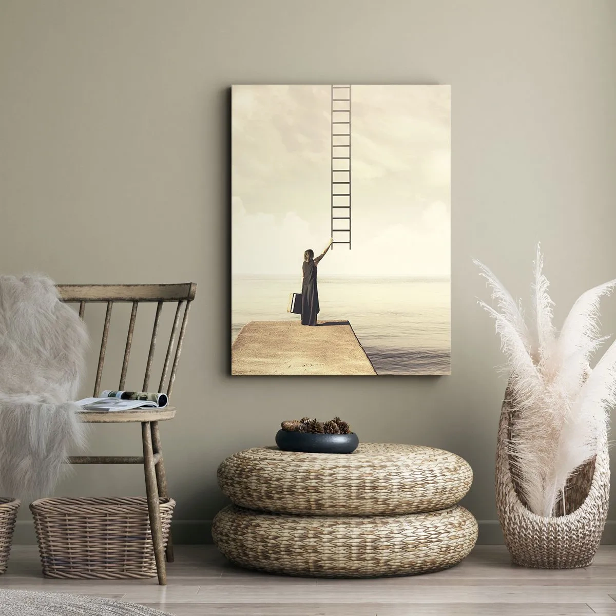 Tablou pe pânză - O călătorie conceptuală - 50x70 cm