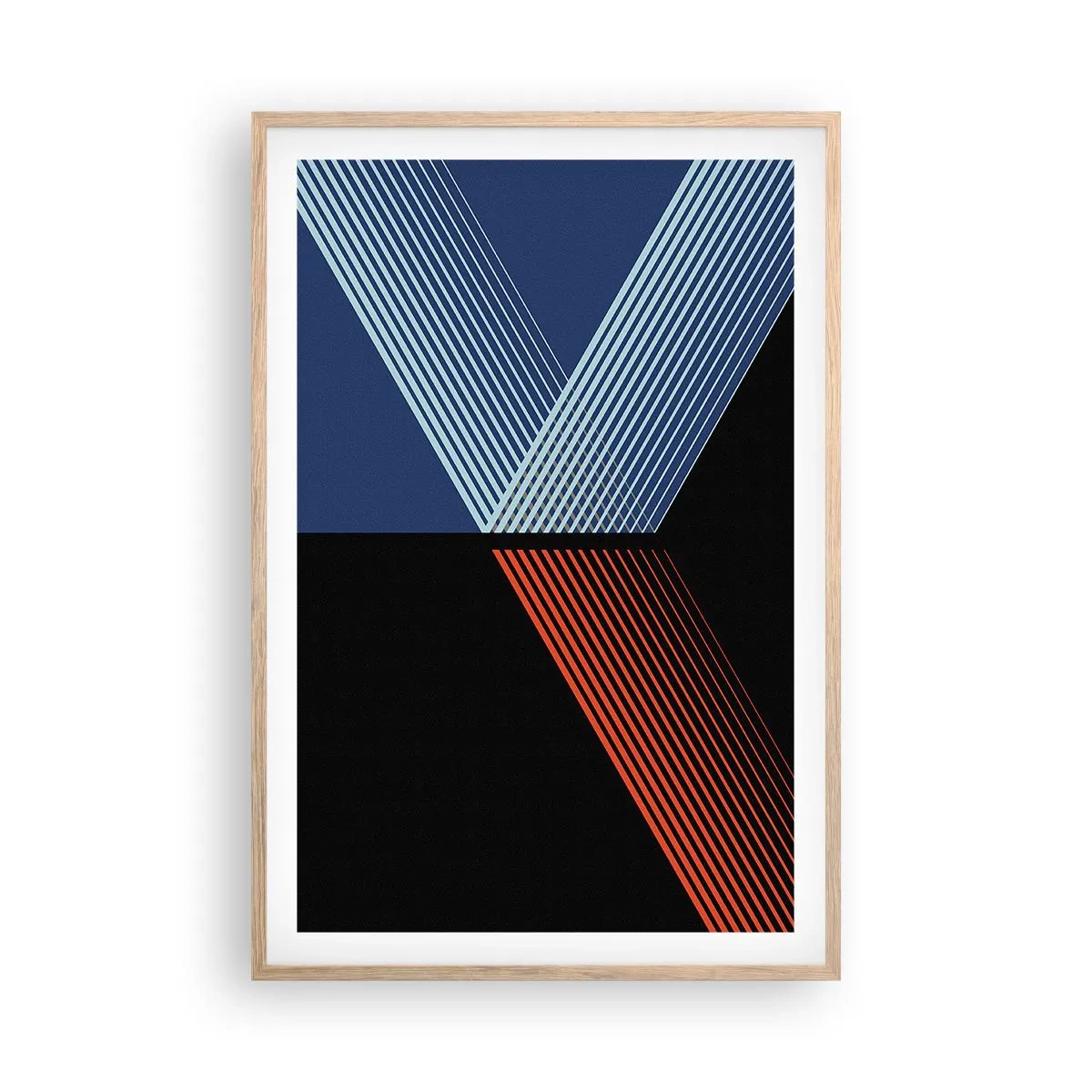 Poster în ramă de stejar deschis - O poveste simplă - 61x91 cm