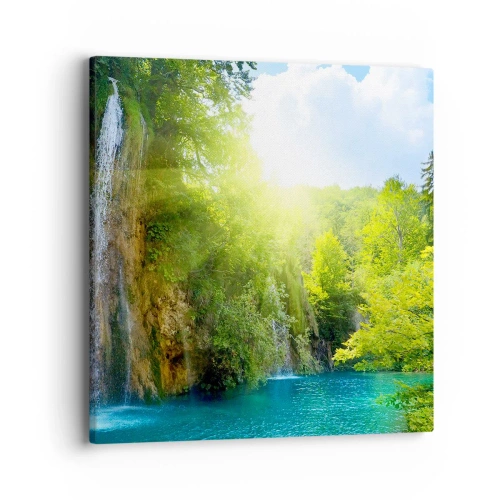 Tablou pe pânză - Trebuie să fie Edenul - 40x40 cm