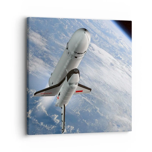 Tablou pe pânză - Ascensiunea cosmică - 30x30 cm