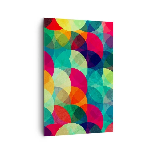 Tablou pe pânză - Să intrăm în curcubeu - 80x120 cm