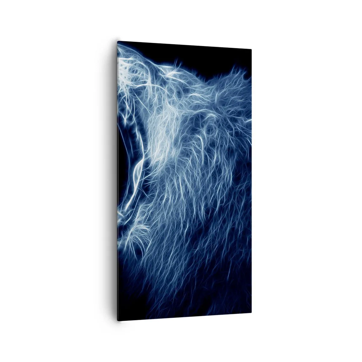 Tablou pe pânză - Mânia înflăcărată a regelui - 65x120 cm