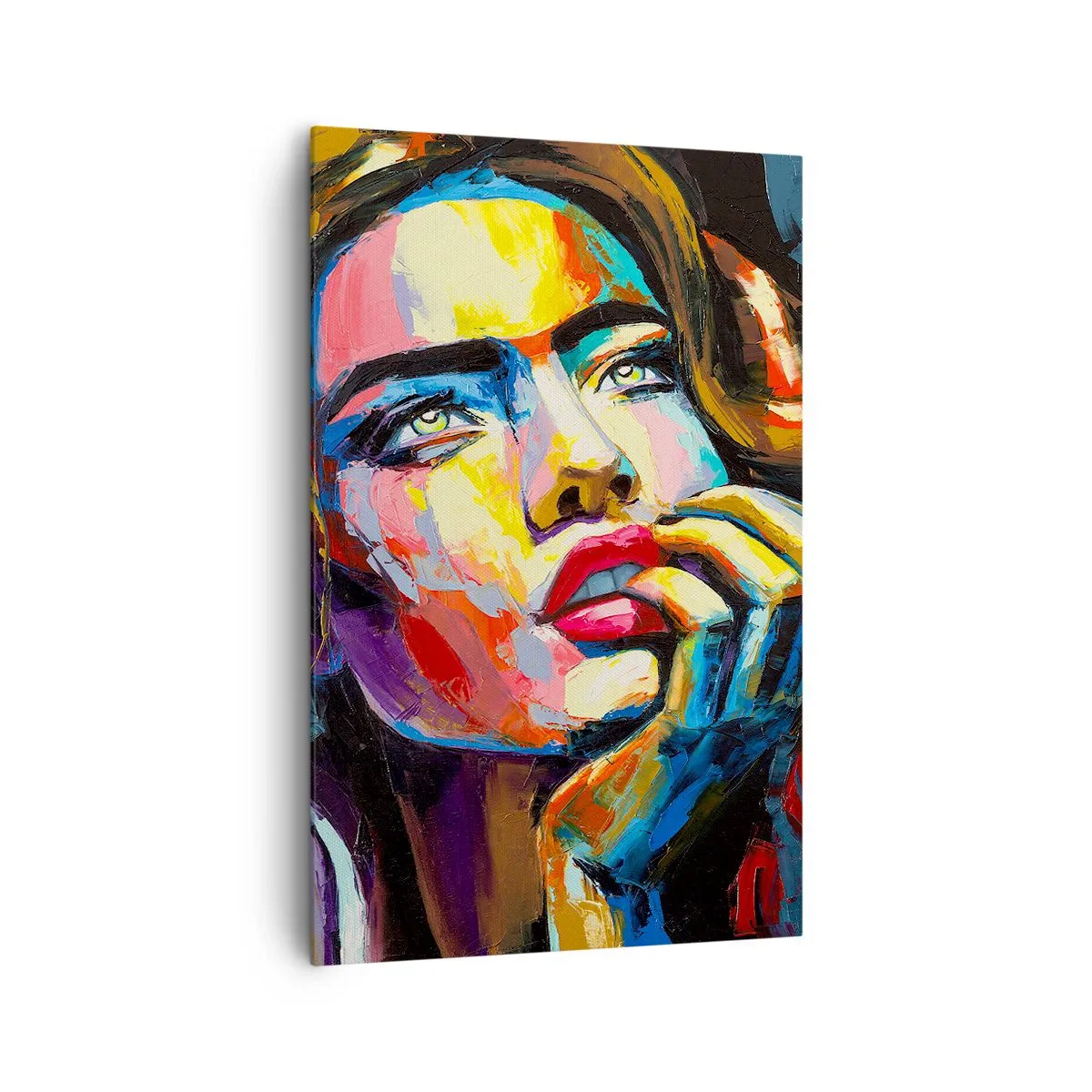 Tablou pe pânză - Visele ca niște păsări se înalță pe cer - 80x120 cm