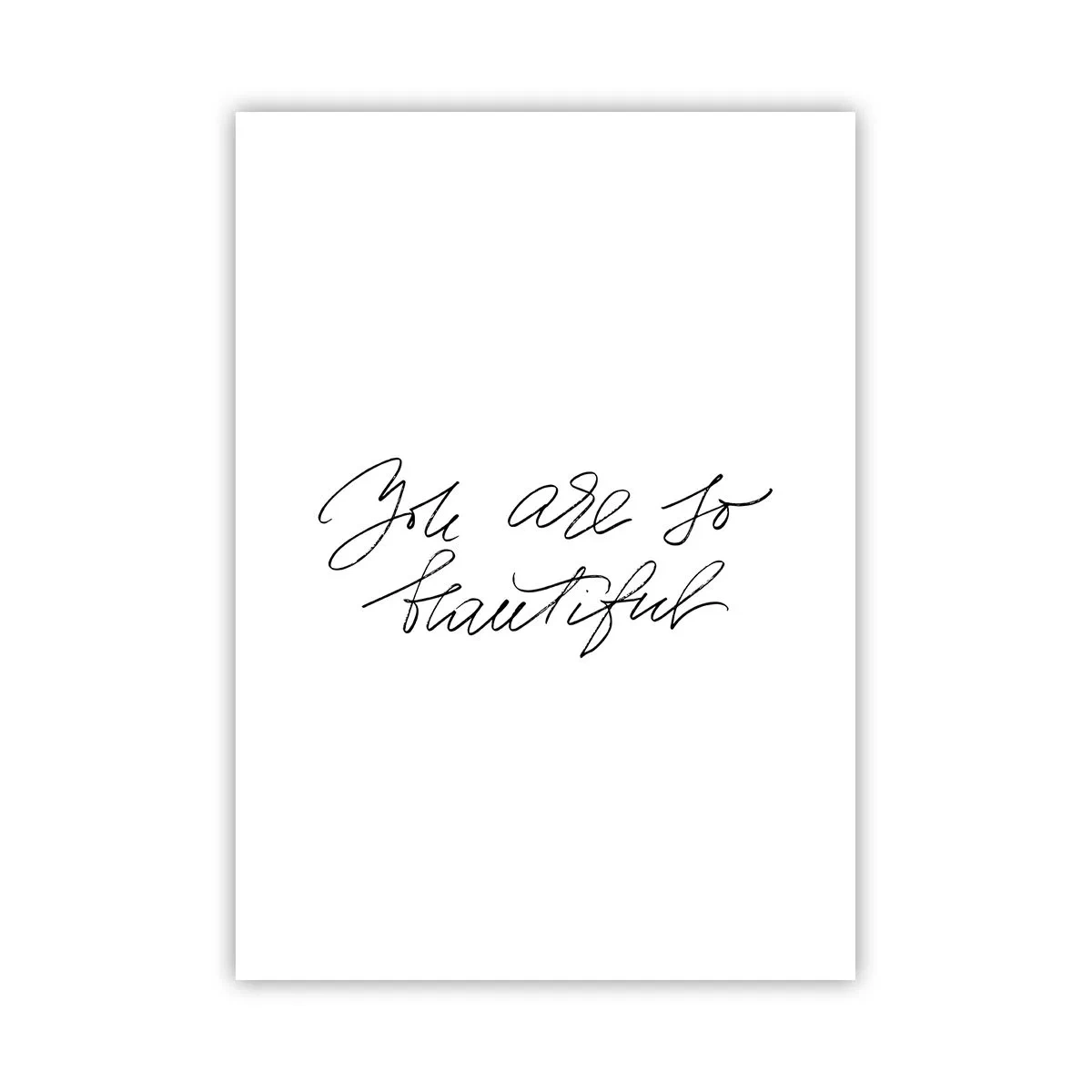 Poster - Serios, crede-mă... - 50x70 cm