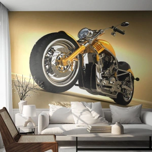 Tapet Premium Sand - Un vis de forță și viteză - Motocicletă, Motor, Automobile - 100x70 cm