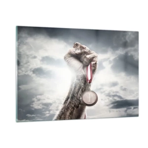 Tablou pe sticlă - Per aspera ad astra - 120x80 cm