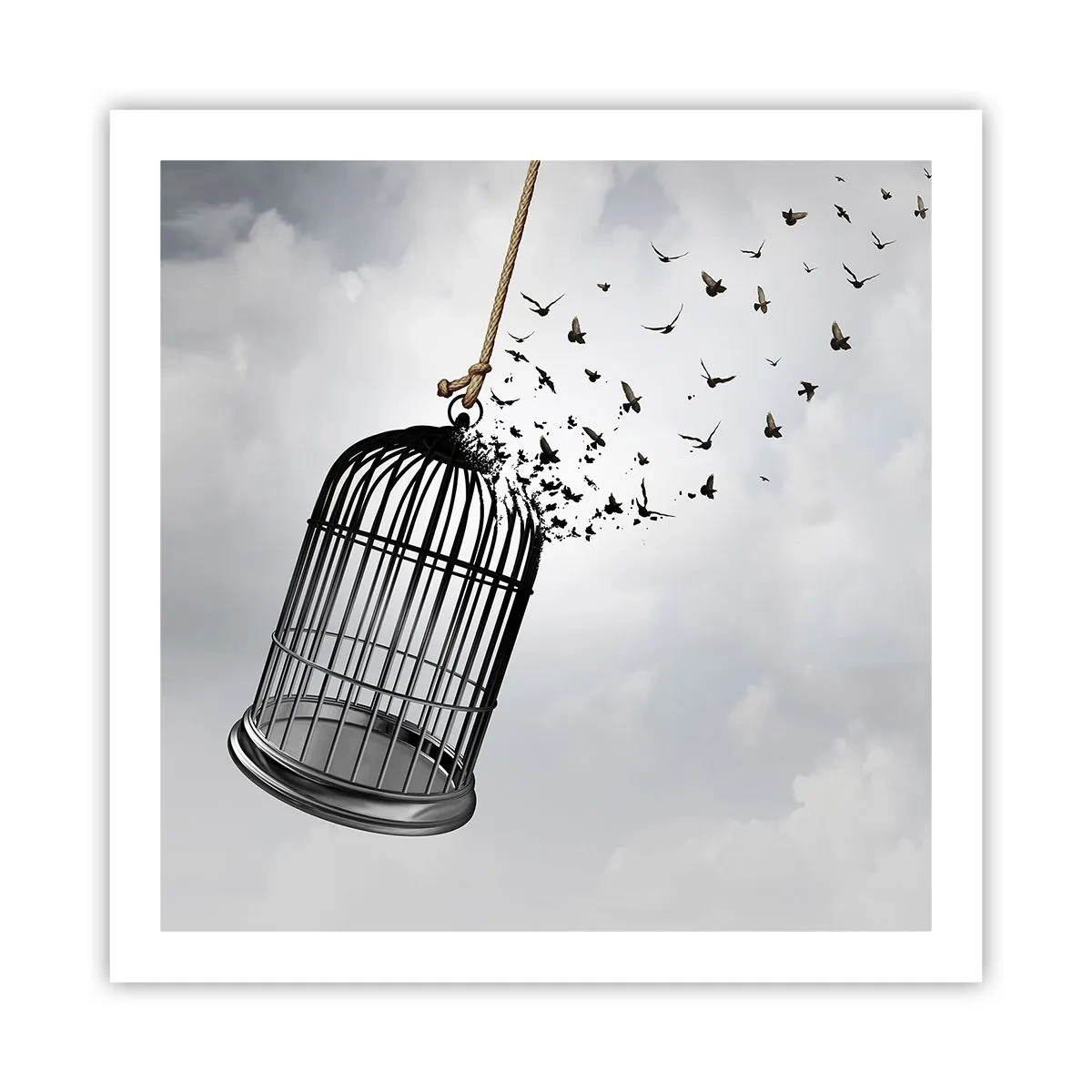 Poster - Credință...Speranță...Libertate! - 60x60 cm