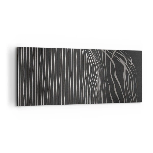 Tablou pe pânză - Ritm și accent - 100x40 cm
