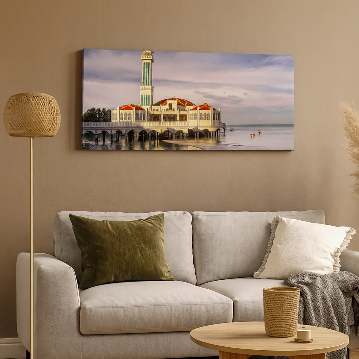 Tablou pe pânză - Un templu al naturii - 30x30 cm