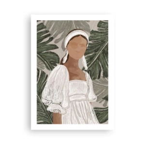 Poster - Portret exotic - 50x70 cm