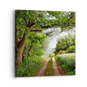 Tablou pe pânză - Et in Arcadia ego - 30x30 cm