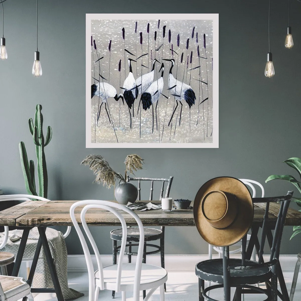 Poster - Printre ai tăi - 40x40 cm