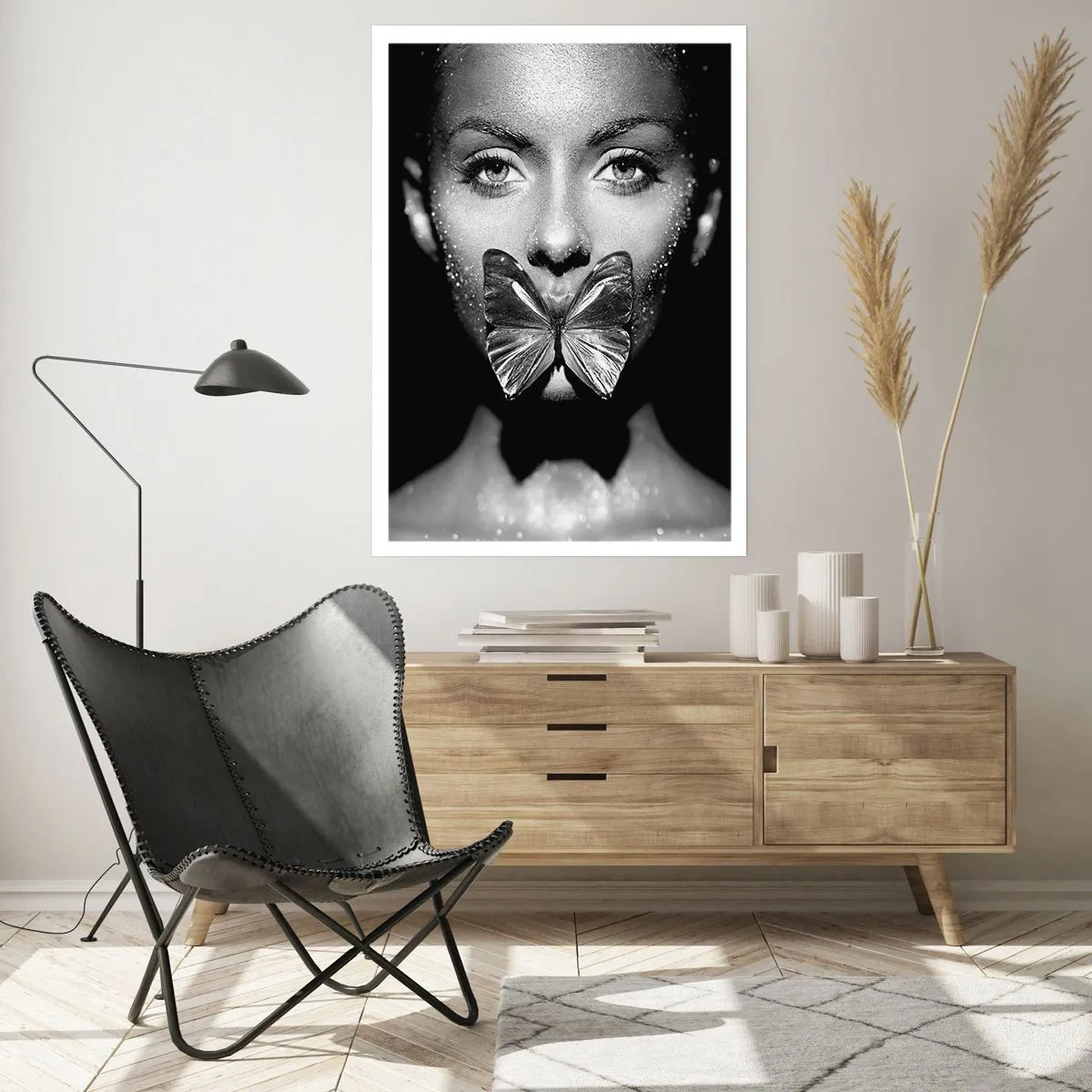 Poster - Sărut de fluture - 50x70 cm