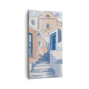 Tablou pe pânză - Oraș exotic - 55x100 cm