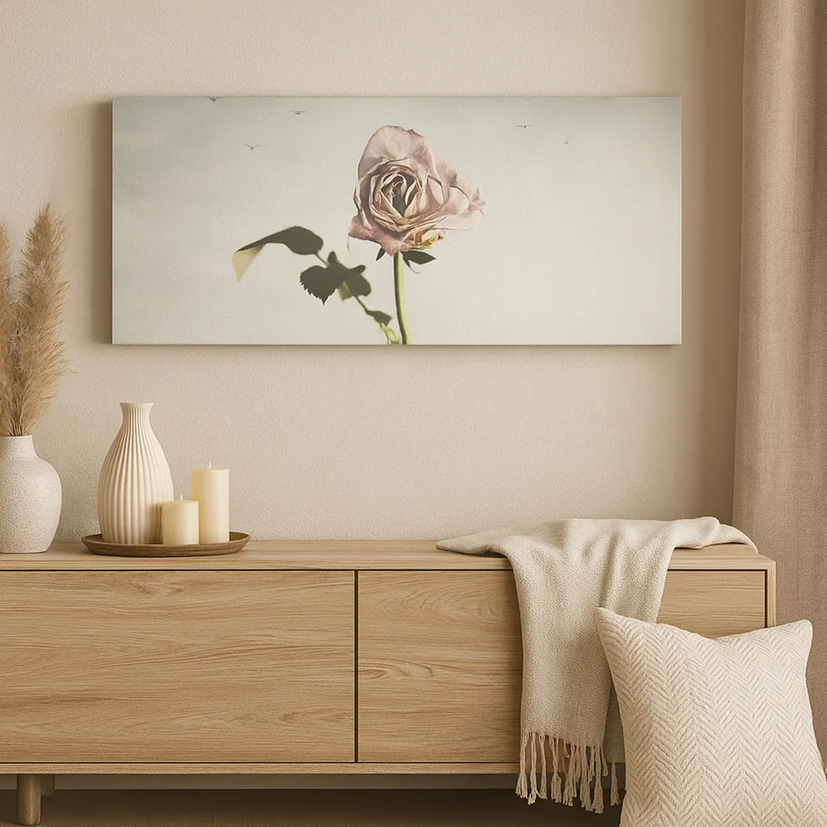 Tablou pe pânză - Primăvara binevenită - 30x30 cm