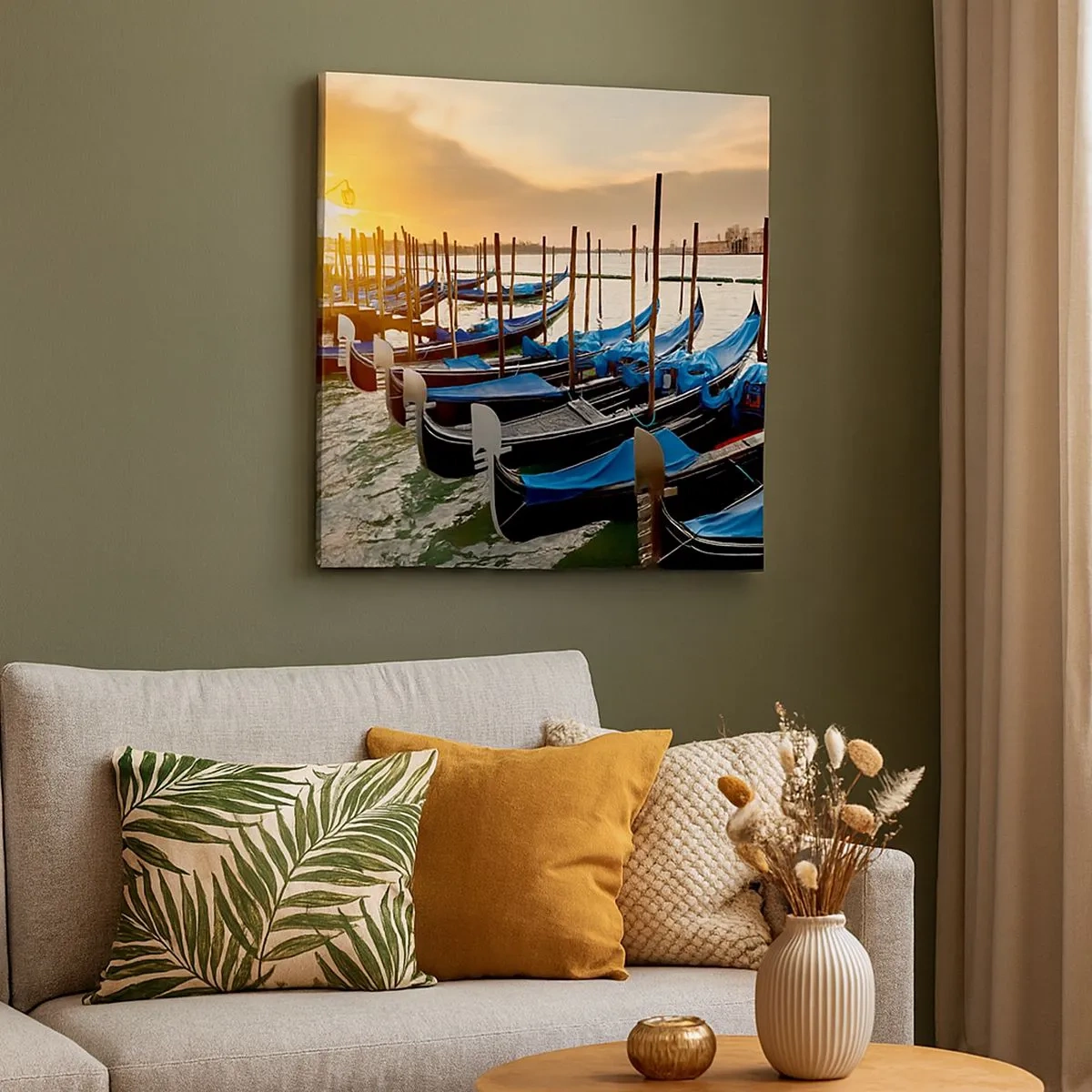 Tablou pe pânză - Înainte de a începe agitația - 30x30 cm