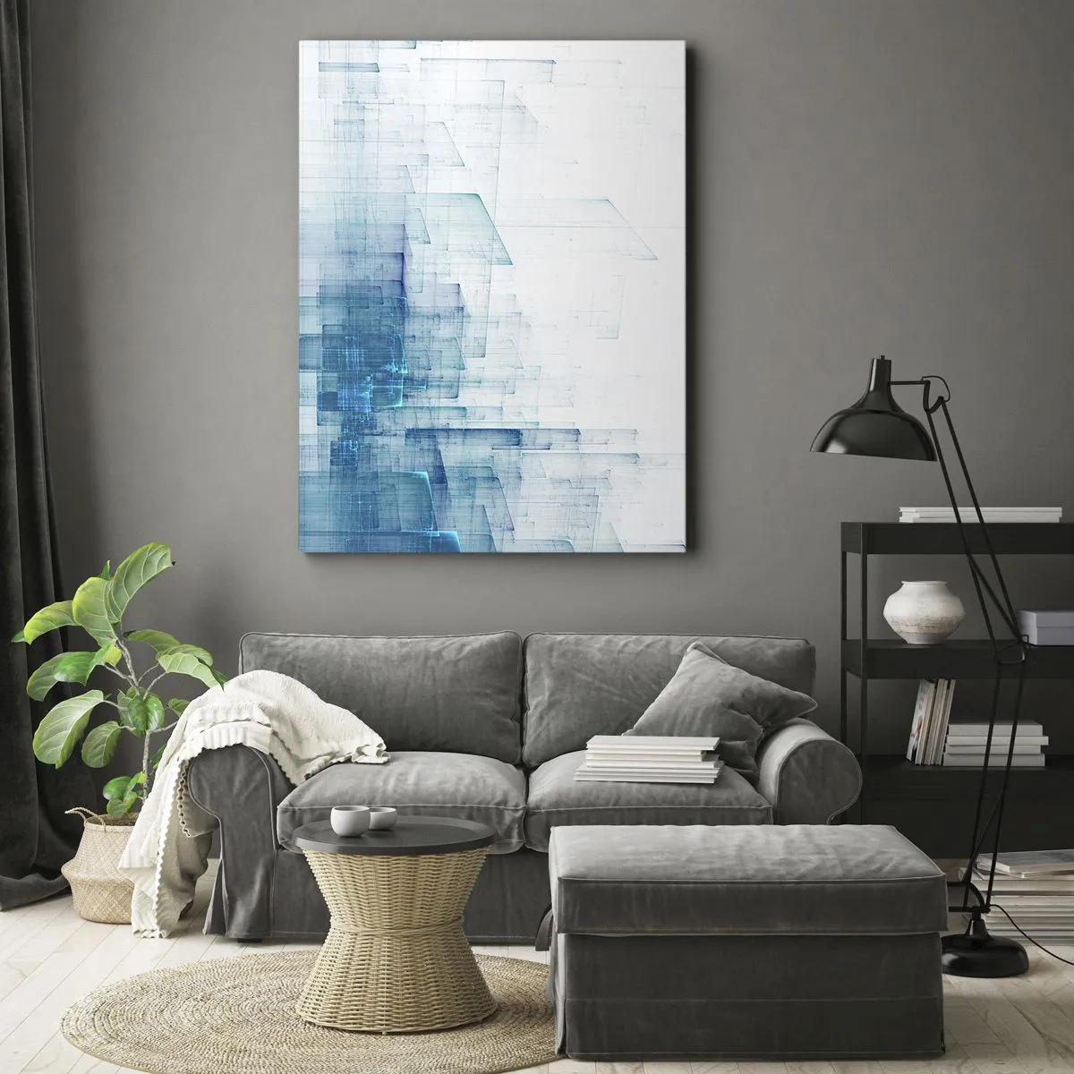 Tablou pe pânză - Cum a apărut spațiul - 50x70 cm