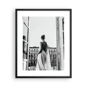 Poster în ramă neagră - Trezirea simțurilor - 40x50 cm