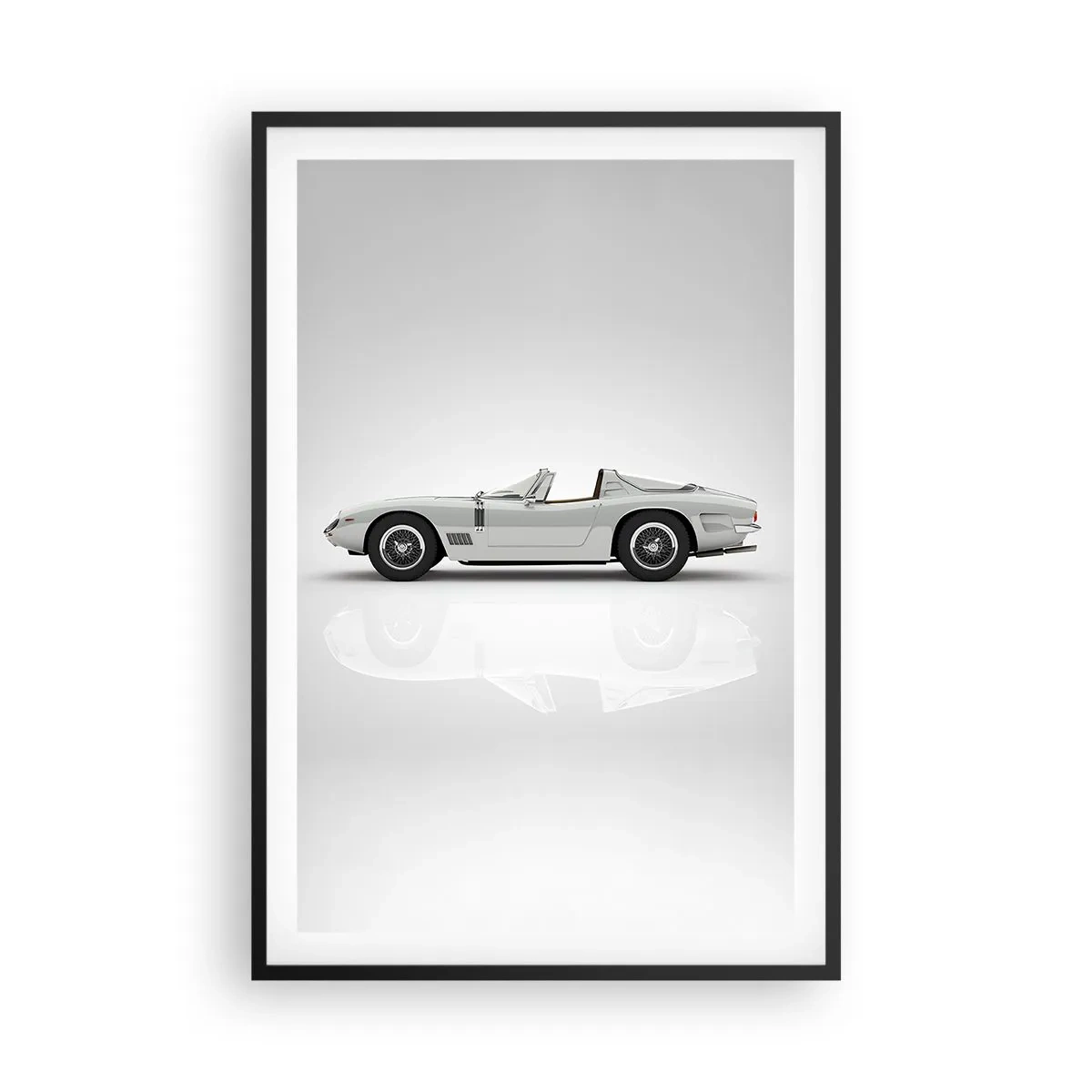 Poster în ramă neagră - Promisiunea distracției - 61x91 cm
